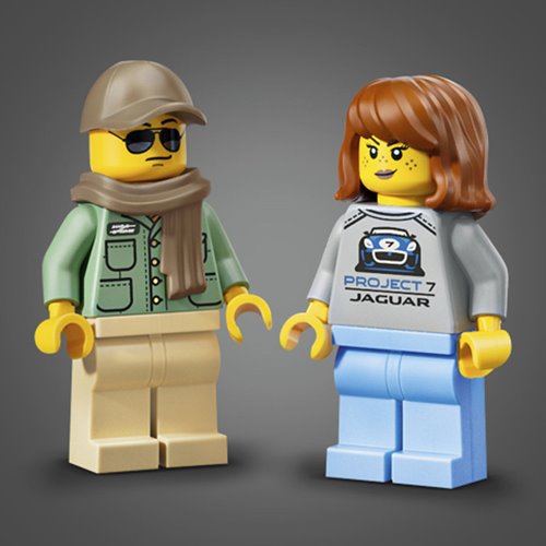 LEGO® Speed Champions 77264 Jaguar F-TYPE Project 7 & Land Rover Defender Classic