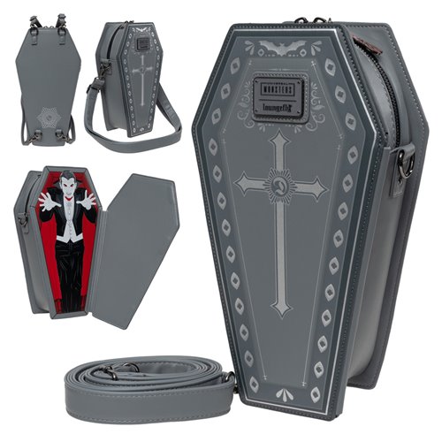Universal Monsters Dracula Coffin Convertible Backpack - Entertainment Earth Exclusive