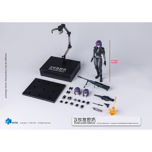 Ghost in the Shell: Stand Alone Complex Motoko Kusanagi Combat Suit Exquisite Super Series 1:12 Scal