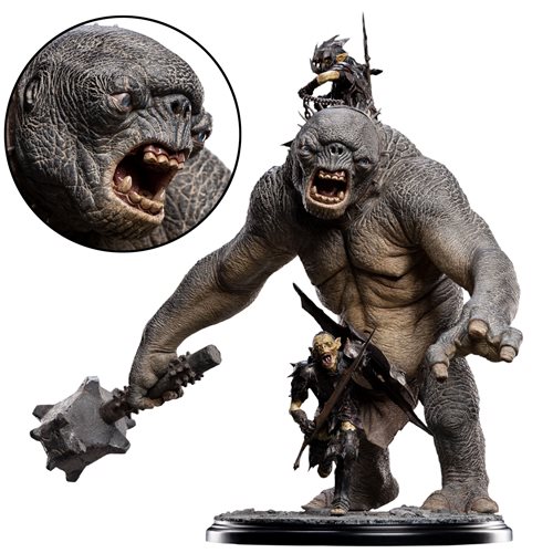 lord of the rings cave troll figure