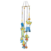 The Simpsons Figural Metal Wind Chimes