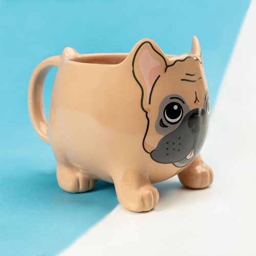 Frenchie Dog Shaped Mug