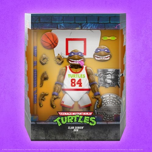 Teenage Mutant Ninja Turtles Ultimates Slam Dunkin' Don 7-Inch Action Figure