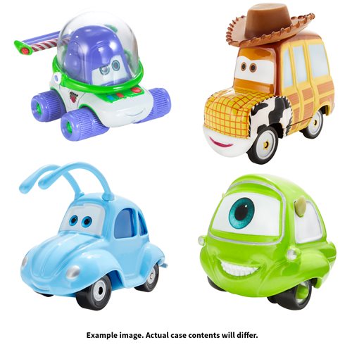 Disney-Pixar Drive-In Character Die-Cast Metal Vehicle Case