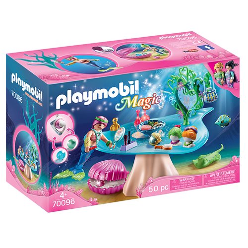 Playmobil 70096 Magical Mermaids Beauty Salon with Jewel Case