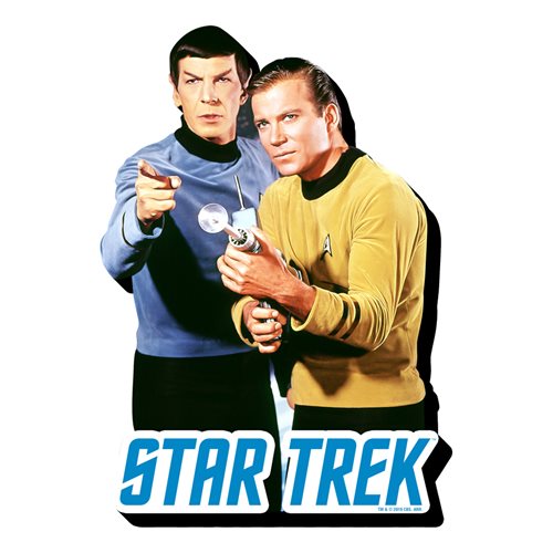 Star Trek Kirk and Spock Funky Chunky Magnet