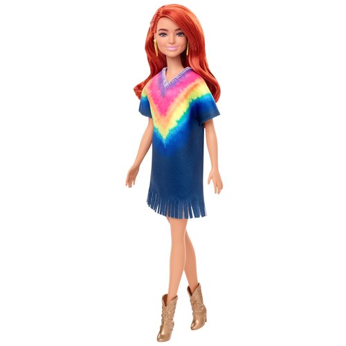Barbie Fashionistas Doll #141 with Long Red Hair