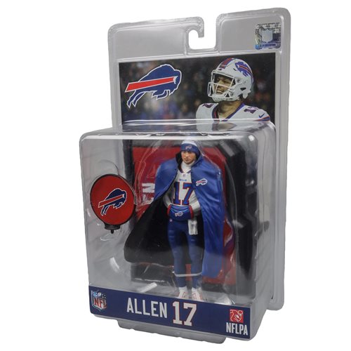 NFL SportsPicks Buffalo Bills Josh Allen 7-Inch Scale Posed Figure Case of 6