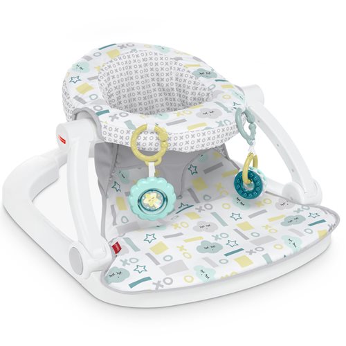 Fisher-Price Hugs and Kisses Cloud Sit-Me-Up Floor Seat
