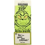 Dr. Seuss How the Grinch Stole Christmas Grinch Animigos 360 Character Socks