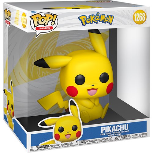 Pokemon Pikachu (Sitting) Jumbo 10-Inch Funko Pop! Vinyl Figure