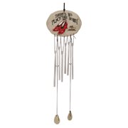 The Wizard of Oz Ruby Slippers Metal Wind Chimes