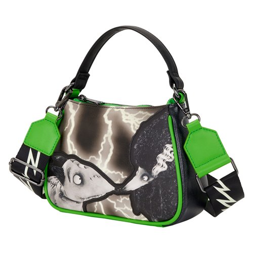 Frankenweenie Sparky and Persephone Glow-in-the-Dark Crossbody Bag