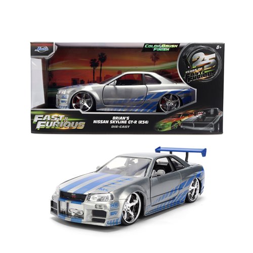 Fast and the Furious 25th Anniversary Brian's Nissan Skyline GT-R