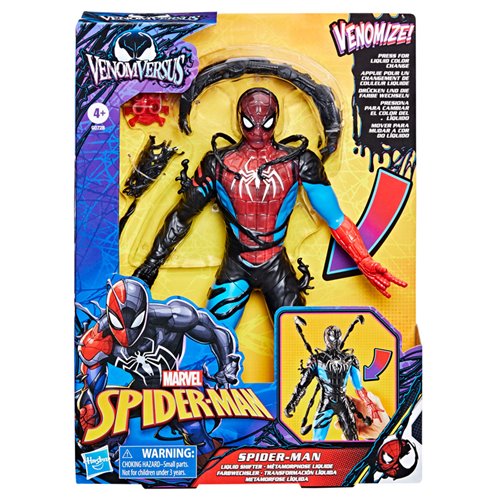 Spider-Man VenomVersus Spider-Man Liquid Shifter 11-Inch Action Figure