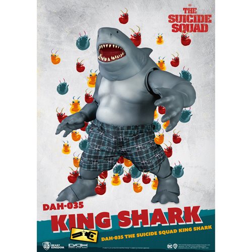 The Suicide Squad King Shark DAH-035 Dynamic 8-Ction Heroes Action Figure