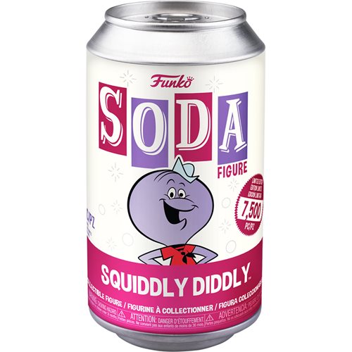 Hanna-Barbera Squiddly Diddly Vinyl Soda Figure