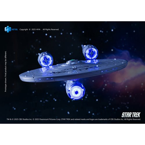 Star Trek 2009 U.S.S. Enterprise NCC-1701 REPLICAart Series Vehicle - Previews Exclusive