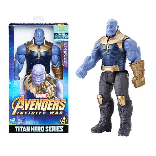 12" Marvel Avengers Infinity War Titan Hero Series Thanos Action Figure Toys New 