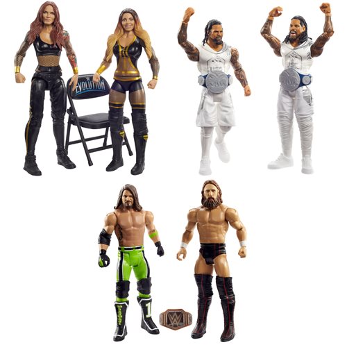 WWE Basic Series 64 Action Figure 2-Pack Case
