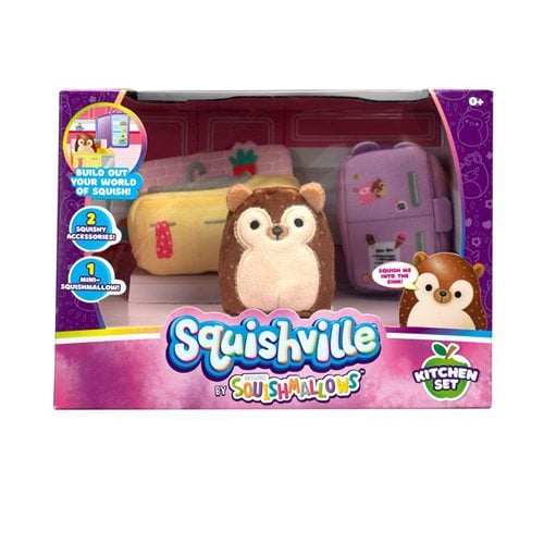 Squishville by Squishmallows Random 2-Inch Mini-Plush Accessory Set
