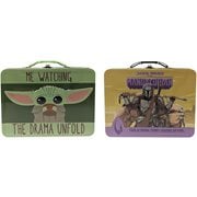 Star Wars: The Mandlorian Embossed Carry All Tin Tote Set of 2