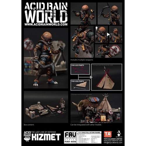 Acid Rain Kizmet 1:18 Scale Action Figure