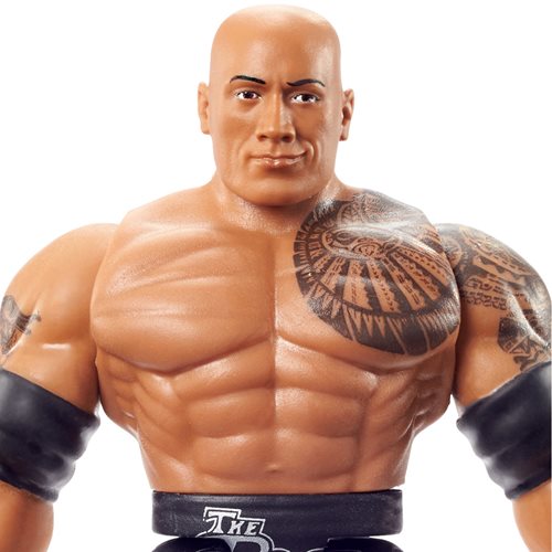 WWE Bend n' Bash Series 1 The Rock Action Figure