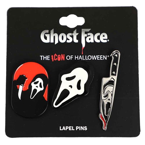 Ghostface Slasher Variety Pin 3-Pack