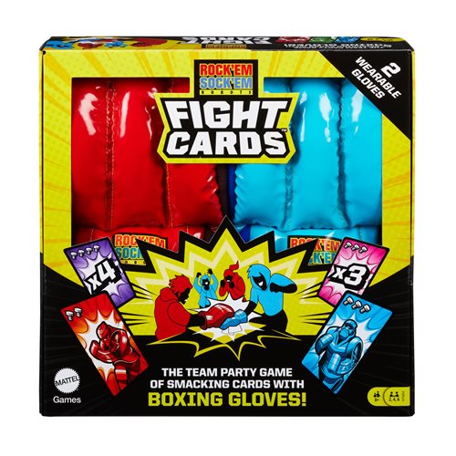 Rock Em Sock Em Robots Fight Cards Game