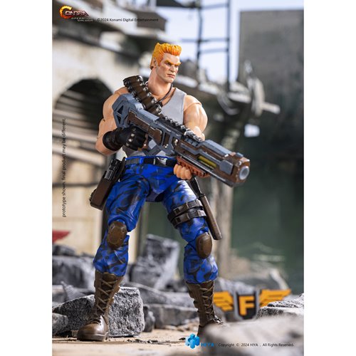Contra: Operation Galuga Bill Rizer Exquisite Basic 1:12 Action Figure - Previews Exclusive