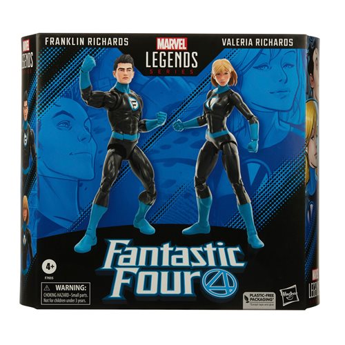 Fantastic Four Marvel Legends Franklin Richards and Valeria Richards 6-Inch Action Figures