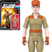 G.I. Joe Female Combat Engineer Ponytail Hair (Pink)  3 3/4-Inch ReAction Figure