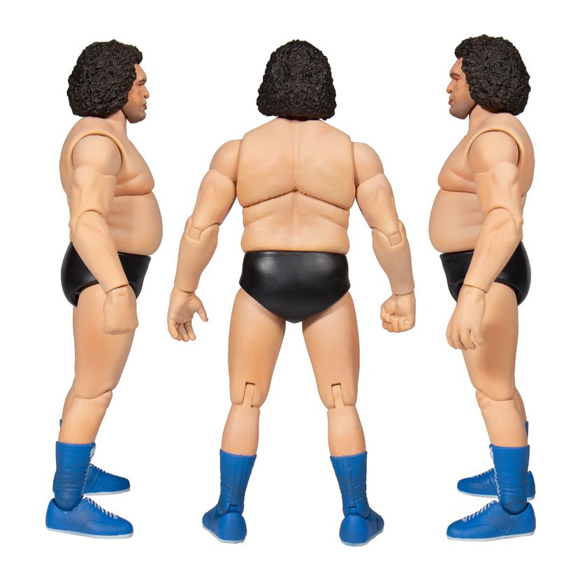 Action Figure André The Giant, SUPER7 Ultimates, 18 Cm, Figura Da Collezione, Wrestling