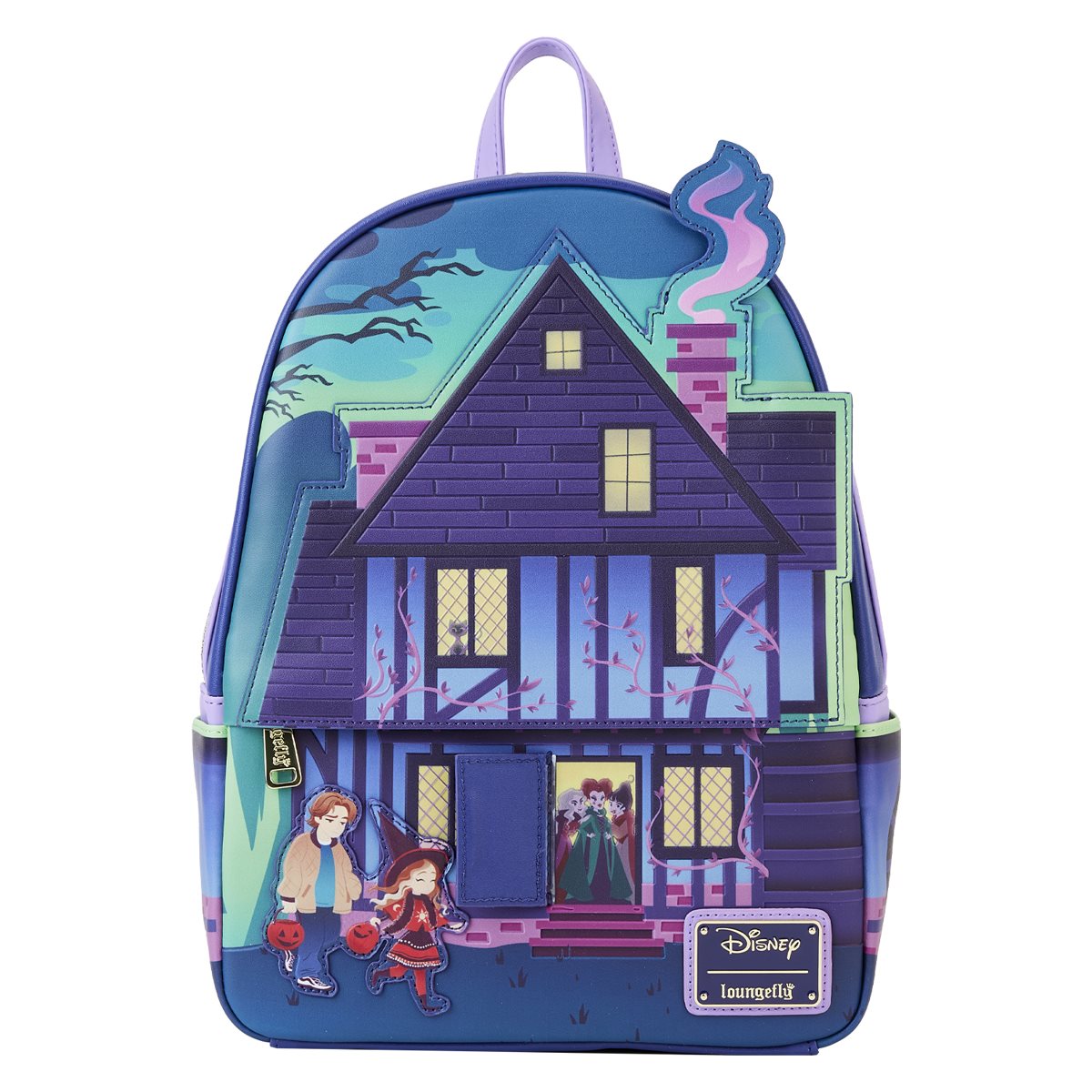 Loungefly Maleficent Dragon with Glow in the Dark Flames Mini Backpack