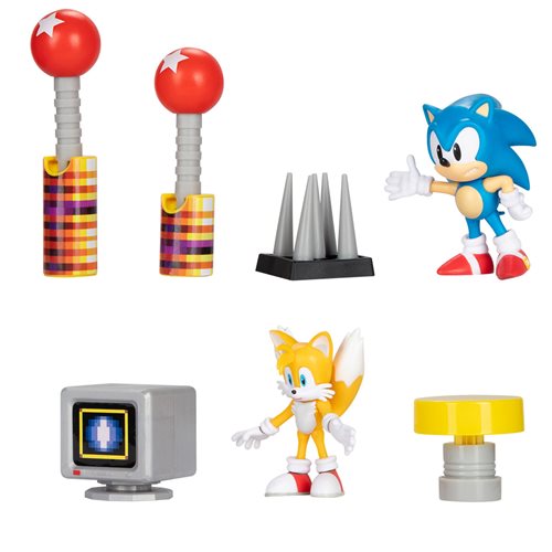 Sonic the Hedgehog 2 1/2-Inch Figure Diorama Set
