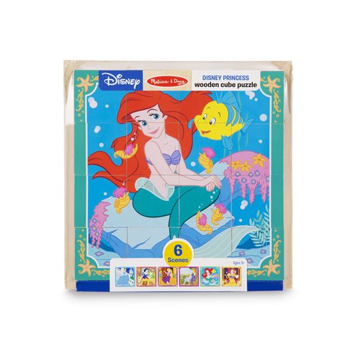Disney Princesses Wooden Cube Puzzle