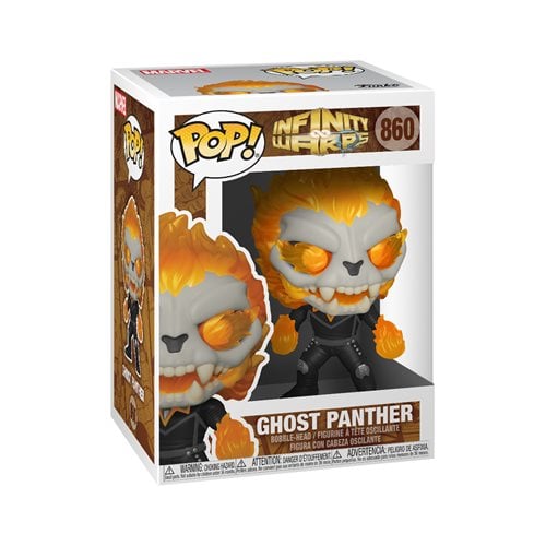 Marvel: Infinity Warps Ghost Panther Pop! Vinyl Figure