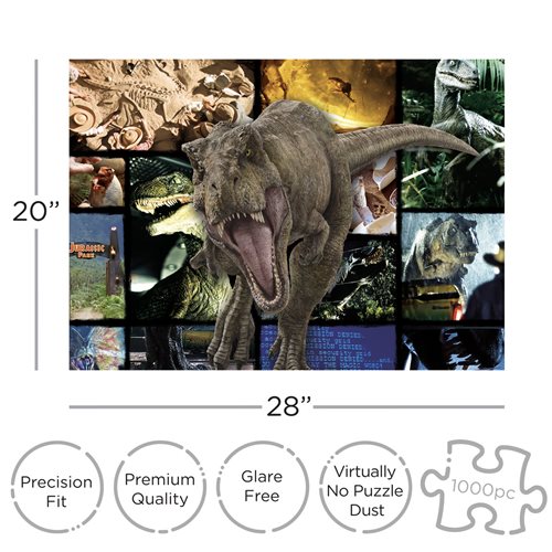 Jurassic Park Collage 1,000-Piece Puzzle