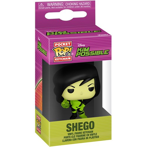 Kim Possible Shego Funko Pocket Pop! Key Chain