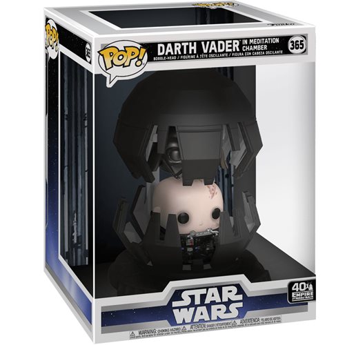 Star Wars: Empire Strikes Back Darth Vader in Meditation Deluxe Pop! Vinyl Figure, Not Mint