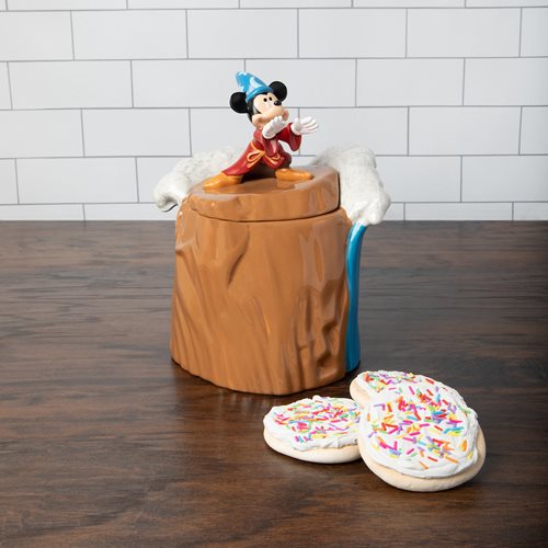Fantasia Sculpted Ceramic Cookie Jar