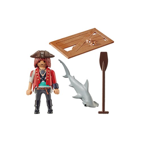 Playmobil 70598 Pirate with Raft Special Plus Figure