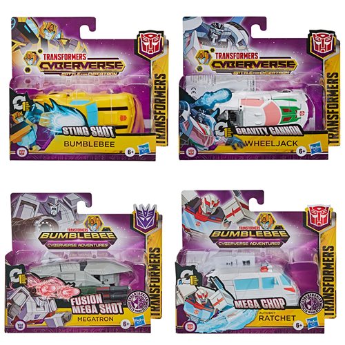 Transformers Cyberverse One Step Changers Wave 10 Case of 4