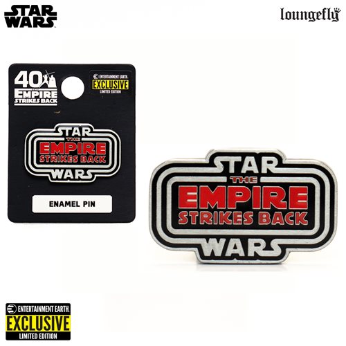 Star Wars: The Empire Strikes Back 40th Anniversary Enamel Pin - Entertainment Earth Exclusive