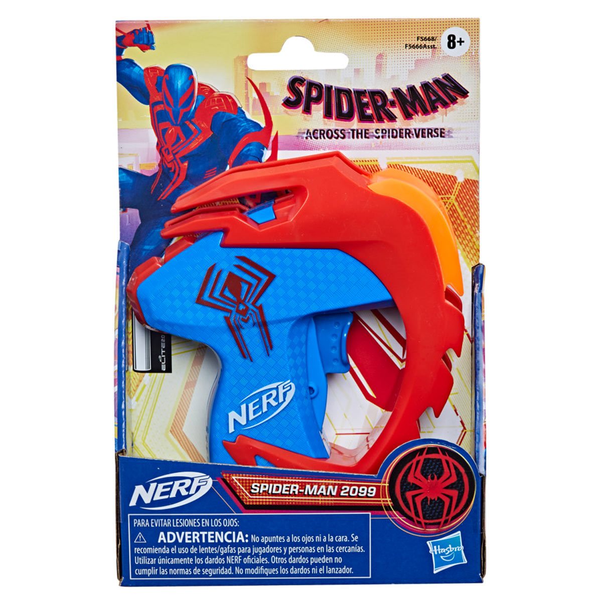 Orientalsk Crack pot Ombord Spider-Man: Across The Spider-Verse Spider-Man 2099 Nerf MicroShots Dart  Blaster
