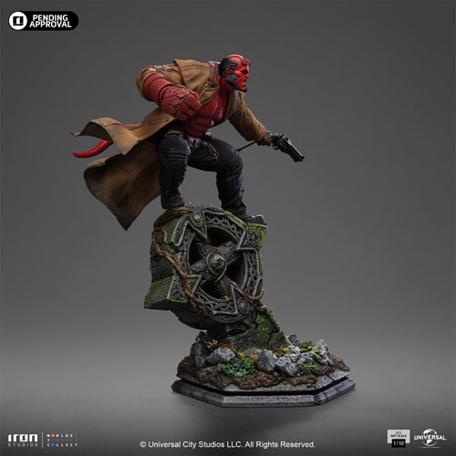 Hellboy 2: The Golden Army Hellboy Battle Diorama Series 1:10 Art Scale Limited Edition Statue