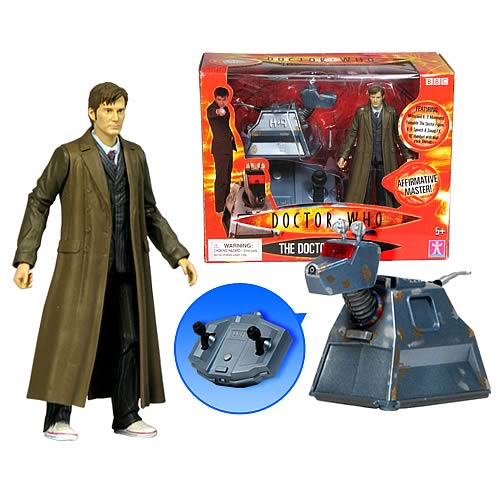 Doctor Who Remote Control K-9 with Doctor Figure