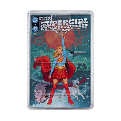 DC Direct Page Punchers Wave 8 Supergirl Woman of Tomorrow 7-Inch Scale Action Figure with Comic