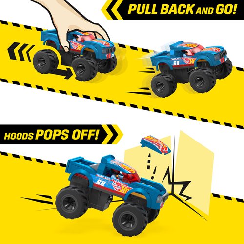 Hot Wheels Mega Smash & Crash Race Ace Monster Truck
